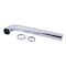 Everflow Slip Joint Waste Bend for Tubular Drain Applications, 17GA Chrome Plate Brass 1-1/2"x18" 51918 - alternate 5